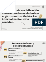 Interaccionismo Social, Constructivismo, Postestructuralismo