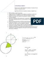 Resolución de Problemas de Máximos y Mínimos