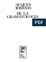 Derrida - de La Gramatología, Capitulo 1