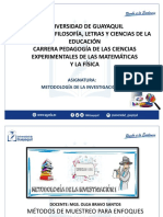 1.-Métodos de Muestreo para Enfoques Cuantitativos y Cualitativos de La Investigación