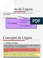 Concepto de Lógica