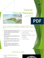 Tutorial Ciencias Naturales 5to Básico El Agua en La Superficie de La Tierra 13 Al 31 de Marzo 2023 Diapositivas - PPSX