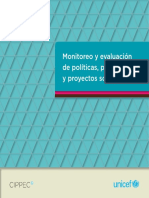 Di Virgilio, María. (2012) Monitoreo y Evaluación de Políticas, Programas y Proyectos Sociales