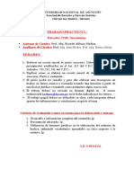 Trabajo Práctico. Undécimo Semestre. Derecho Una. - 054326