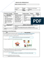 Sesión de Aprendizaje Reconocemos La Oración y Sus Tipos.