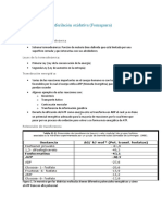 Bioenergética y Fosforilación Oxidativa