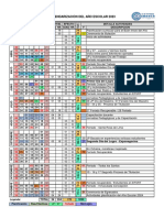 Calendarización 23