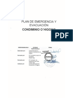 Plan de Emergencia Condominio o Higgins