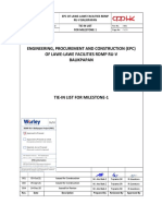 Engineering, Procurement and Construction (Epc) of Lawe-Lawe Facilities RDMP Ru-V Balikpapan