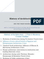 02 History of Architecture-I Part A Western Lecture 2-Egyptian-Mesopotamian