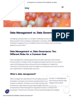 Data Management vs. Data Governance - Why You Need Both - DataGalaxy