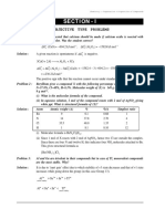 Preparation and Properties of Compounds-02 - Solved Problems