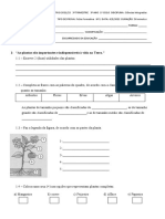 FICHA DE EXERCÍCIO DE C. INTEGRADAS - 3º ano-EN