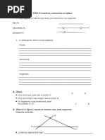 Examen Geometría y Orientación en El Plano 4 Primaria