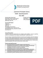 Outline cs220 OS