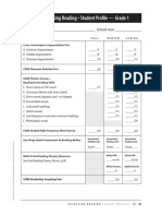 CORE Assessing Reading Grade 1