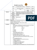 Detailed Lesson PlanENG