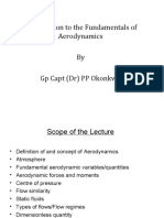 Lecture 1 Aerodynamics - Introduction To Fundamentals of Aerodynamics