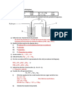 Redox Equilibrium Practice Worksheet 2023 Answer Key