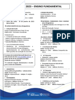 Lista de Material 9o Ano 2023