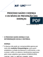 Aula 4 - Fisioterapia Na Saúde Da Família - Processo Saúde e Doença e Os Níveis de Prevenção Das Doenças