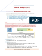 Statistical Analysis-Final