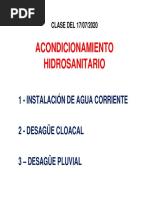 Acondicionamiento Hidrosanitario