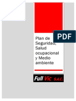 Plan de Seguridad y Salud en El Trabajo