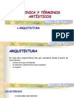 ARQUITECTURA Vocabulario Basico