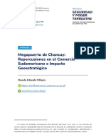 Megapuerto de Chancay: Repercusiones en El Comercio Sudamericano e Impacto Geoestratégico