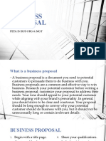 Business Proposal