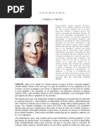 SOBRE LA VIRTUD (Texto de Voltaire)