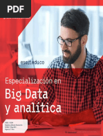 Esp. en Big Data...