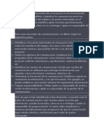 La Matriz de Comunicaciones de Un Proyecto Es Una Herramienta Que Se Utiliza para Definir y Planificar La Comunicación Entre Los Diferentes Miembros Del Equipo y Las Partes Interesadas en El Proyecto