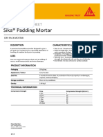 Sika Padding Mortar