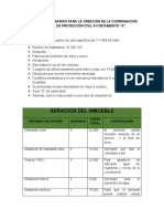 Recursos Necesarios para La Creación de La Coordinación Municipal de Protección Civil Ayuntamiento