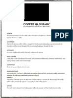 Coffee Glossary