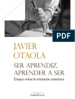 Otaola, Javier - Ser Aprendiz, Aprender A Ser