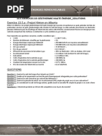 13.5.a Exercice Géothermie - Haute Énergie