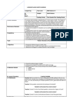 Group 4 Lesson Plan For Interior Structure of The Earth