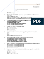 MCQS Chapter 3 Company Law 2017