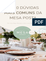 As 10 Duvidas Mais Comuns Da Mesa Posta