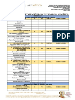 Instrumento de Evaluacion Al Programa Analitico