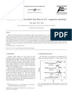 1.deposition of Tantalum Nitride Thin Films by D.C. Magnetron Sputtering