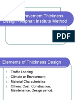 2) Asphalt Institute Method