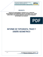 Informe Topografico