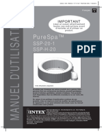 Notice Utilisation Spa Intex Purespa Bulles