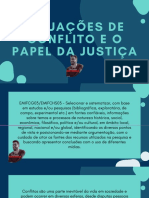 Situações de Conflito e o Papel Da Justiça