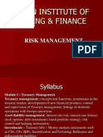 Indian Institute of Banking & Finance: Risk Management