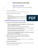 1.la Norme IAS 01 Présentation Des États Financiers